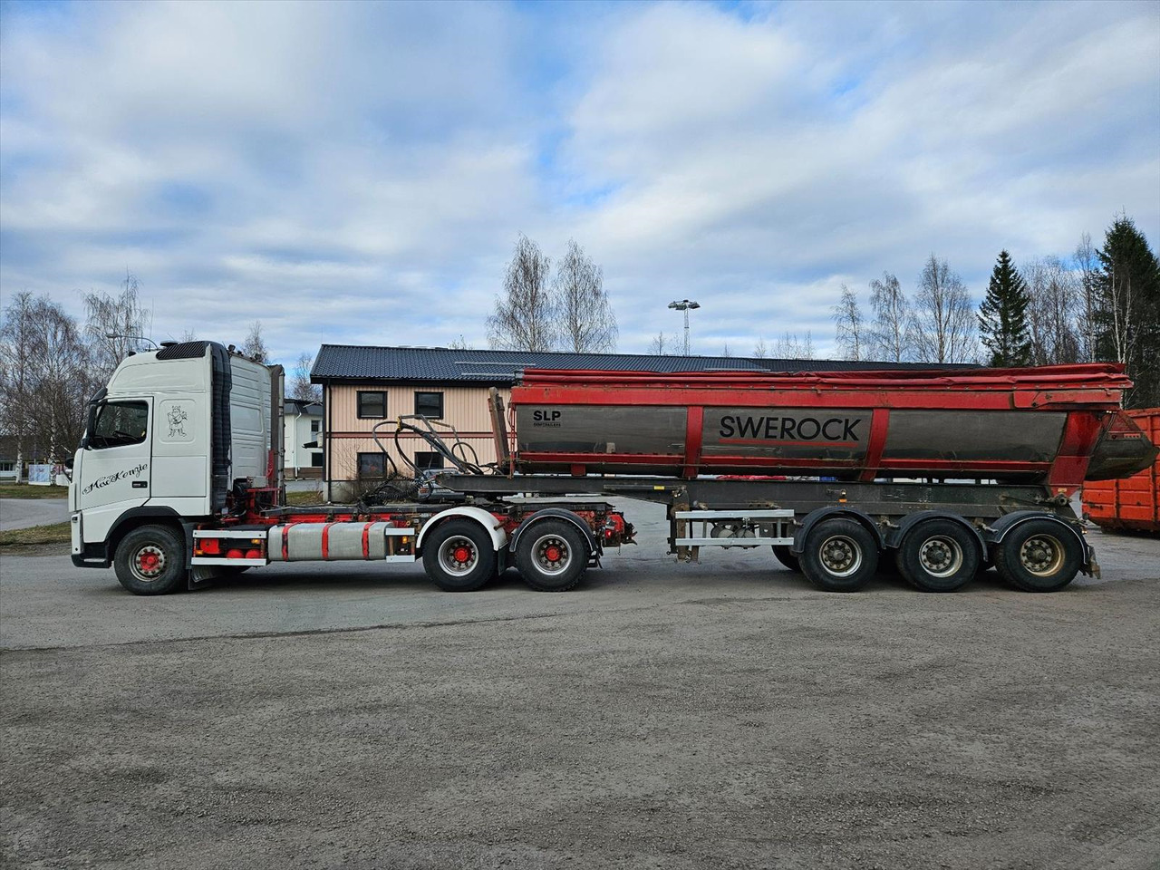Tipptrailer SLP-3-9560-ST -2003 - Tipper trailer: picture 1 Tipptrailer SLP-3-9560-ST -2003 - Tipper trailer: picture 1