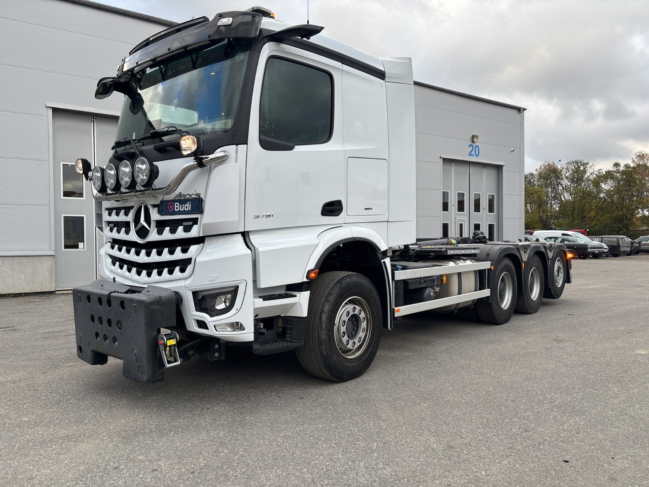 Tridemväxlare Mercedes-Benz 963-8-H Arocs 3751 -2023 | JOAB L24 | Plogutrustad - Hook lift truck: picture 1 Tridemväxlare Mercedes-Benz 963-8-H Arocs 3751 -2023 | JOAB L24 | Plogutrustad - Hook lift truck: picture 1