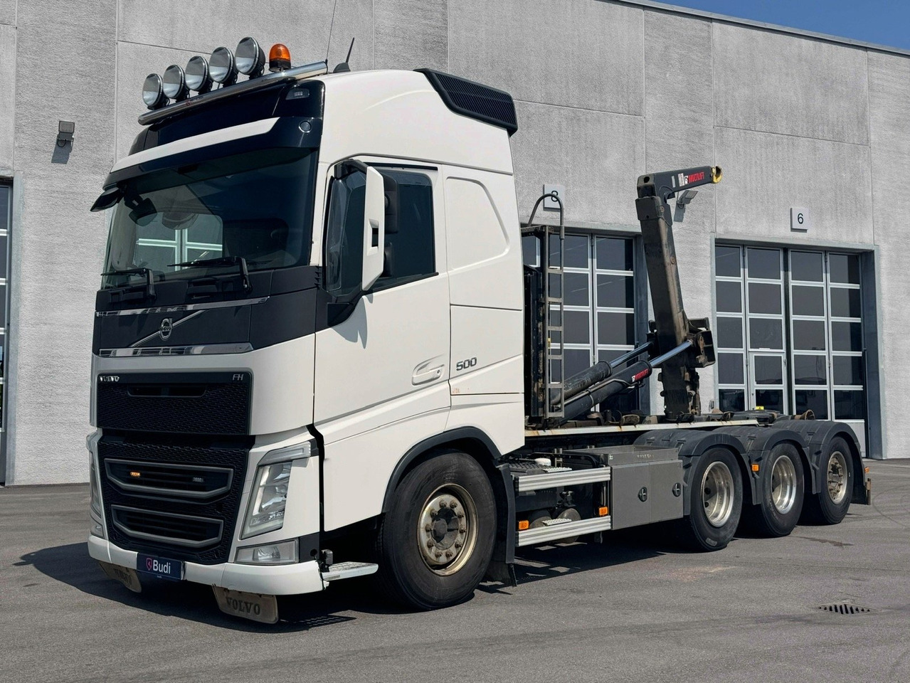 Tridemväxlare Volvo FH 12.8 I-Shift, 510hk -2016 - Hook lift truck: picture 1 Tridemväxlare Volvo FH 12.8 I-Shift, 510hk -2016 - Hook lift truck: picture 1