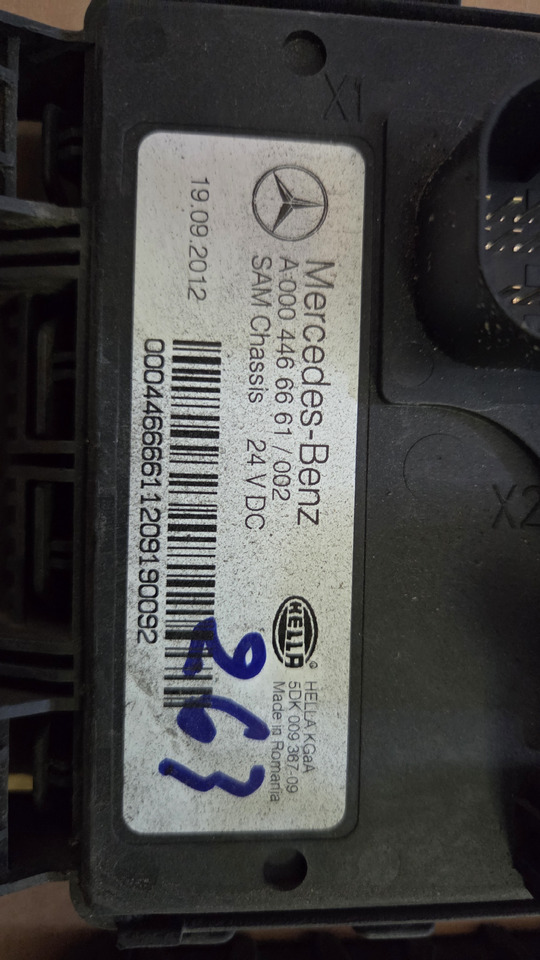 MERCEDES-BENZ CONTROL UNIT SAM ELECTRICAL - ECU: picture 5 MERCEDES-BENZ CONTROL UNIT SAM ELECTRICAL - ECU: picture 5