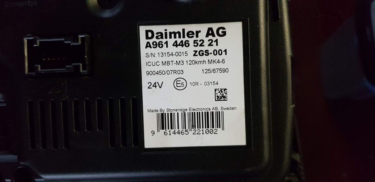 MERCEDES-BENZ INSTRUMENT PANEL ACTROS ATEGO EURO 6 - Dashboard for Truck: picture 4 MERCEDES-BENZ INSTRUMENT PANEL ACTROS ATEGO EURO 6 - Dashboard for Truck: picture 4