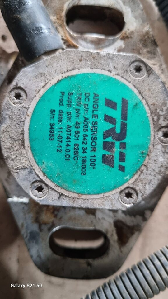 TRW STEERING ANGLE SENSOR Mercedes-Benz ACTROS MP2 MP3 - ECU for Truck: picture 1 TRW STEERING ANGLE SENSOR Mercedes-Benz ACTROS MP2 MP3 - ECU for Truck: picture 1