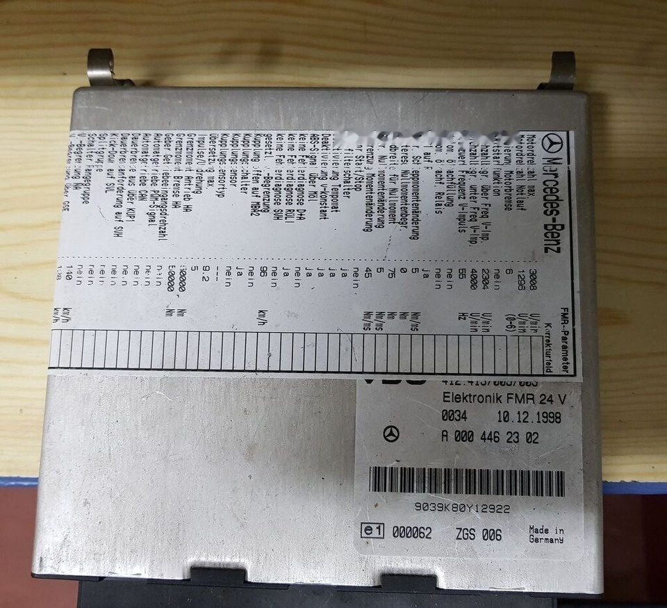 ECU for Truck WABCO EPS, EPB  A 000 446 7609  Mercedes-Benz truck: picture 7