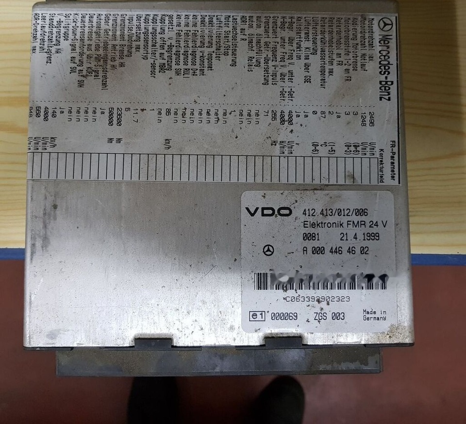 ECU for Truck WABCO EPS, EPB  A 000 446 7609  Mercedes-Benz truck: picture 8