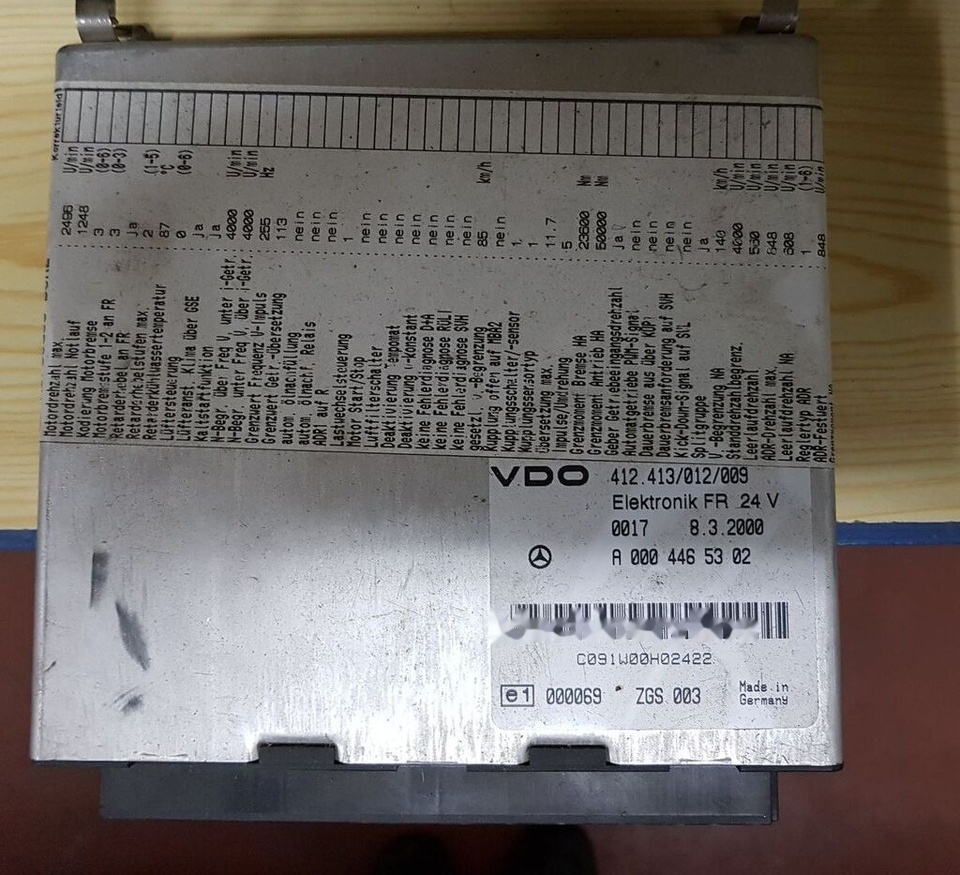 ECU for Truck WABCO EPS, EPB  A 000 446 7609  Mercedes-Benz truck: picture 9