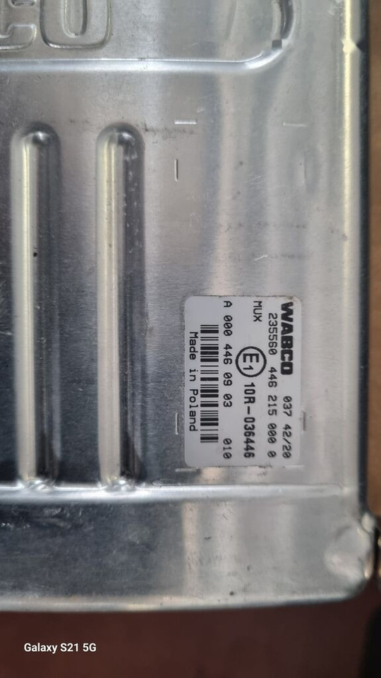 WABCO MODUL BUS Mercedes-Benz - ECU: picture 2 WABCO MODUL BUS Mercedes-Benz - ECU: picture 2