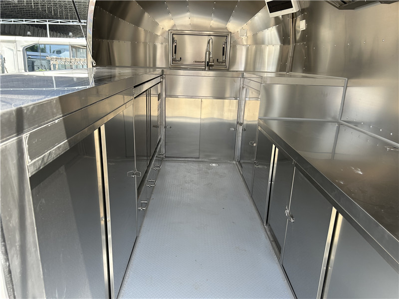 New Vending trailer BBQ Burger Food Truck  Pizza Food Trailer: picture 7