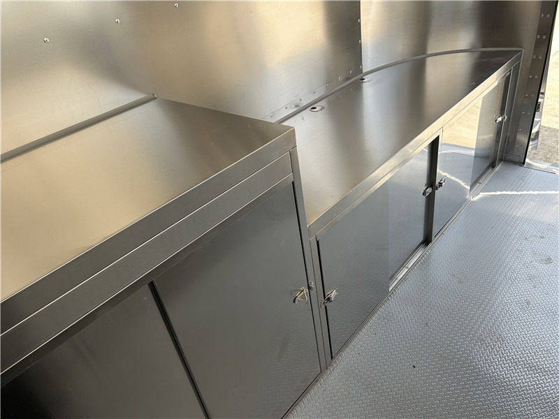 New Vending trailer BBQ Burger Food Truck  Pizza Food Trailer: picture 14