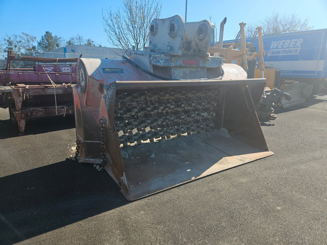 Allu DH4-27x75 Schaufelseparator Crusher bucket - Sorting bucket: picture 1 Allu DH4-27x75 Schaufelseparator Crusher bucket - Sorting bucket: picture 1
