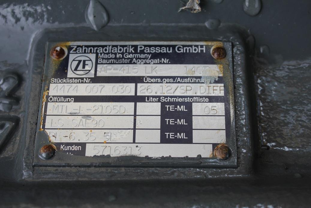 Liebherr ZF AP 415 aus L 574 - Axle and parts for Construction machinery: picture 3 Liebherr ZF AP 415 aus L 574 - Axle and parts for Construction machinery: picture 3