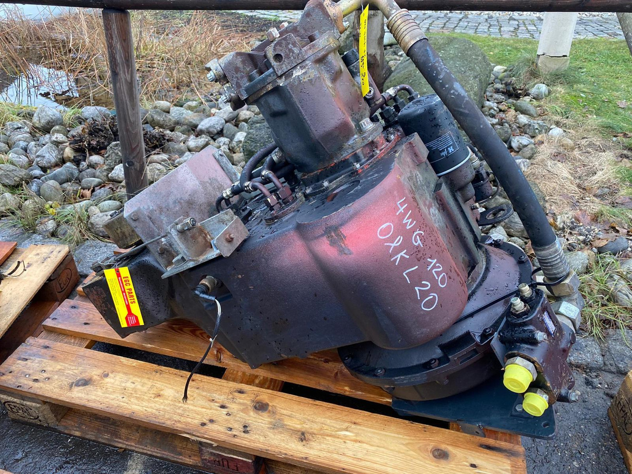 O&K ZF 4WG 120 aus L20 - Transmission for Construction machinery: picture 1 O&K ZF 4WG 120 aus L20 - Transmission for Construction machinery: picture 1
