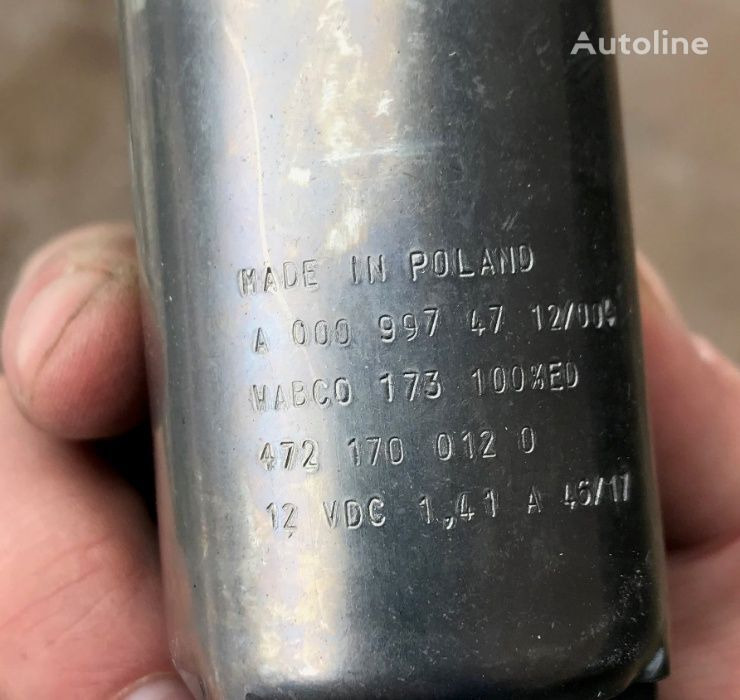 WABCO Meritor 472.170.012 0 for commercial vehicle - Brake valve for Van: picture 2 WABCO Meritor 472.170.012 0 for commercial vehicle - Brake valve for Van: picture 2