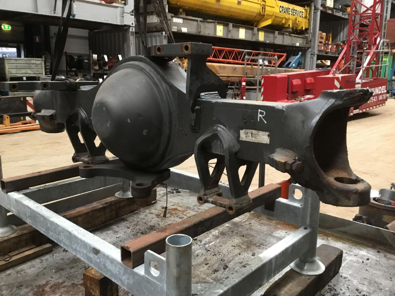 FAUN ATF 50G-3 axle 3 housing - Axle and parts for Mobile crane: picture 2 FAUN ATF 50G-3 axle 3 housing - Axle and parts for Mobile crane: picture 2