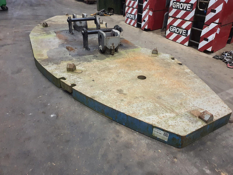 Liebherr LTM 1400-7.1 counterweight base plate - Counterweight for Construction machinery: picture 1 Liebherr LTM 1400-7.1 counterweight base plate - Counterweight for Construction machinery: picture 1