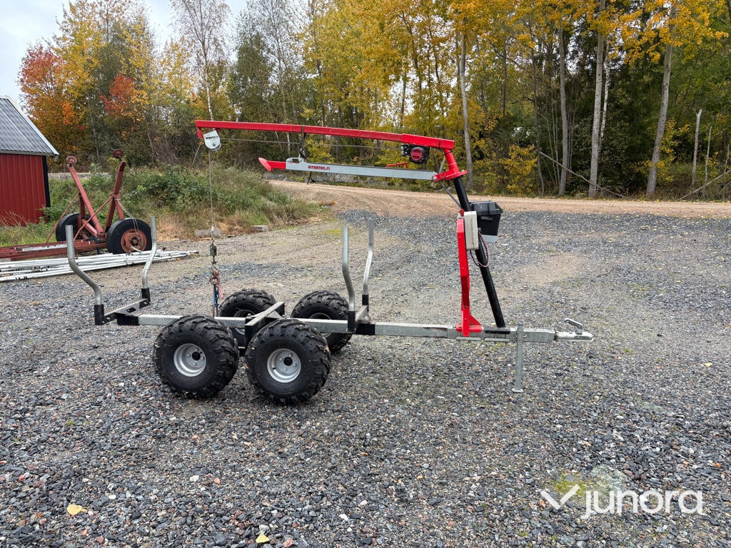 ATV-kärra timmerkärra ultratec - Forestry trailer: picture 2 ATV-kärra timmerkärra ultratec - Forestry trailer: picture 2