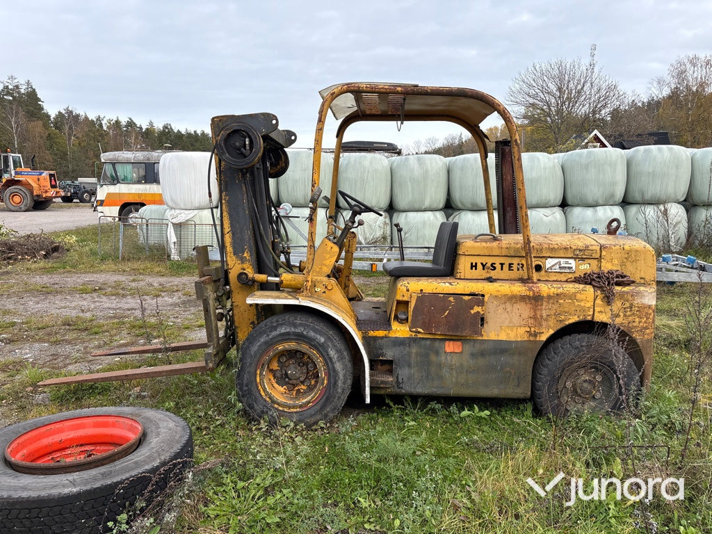 Gaffeltruck - Hyster, H60 - Diesel forklift: picture 2 Gaffeltruck - Hyster, H60 - Diesel forklift: picture 2