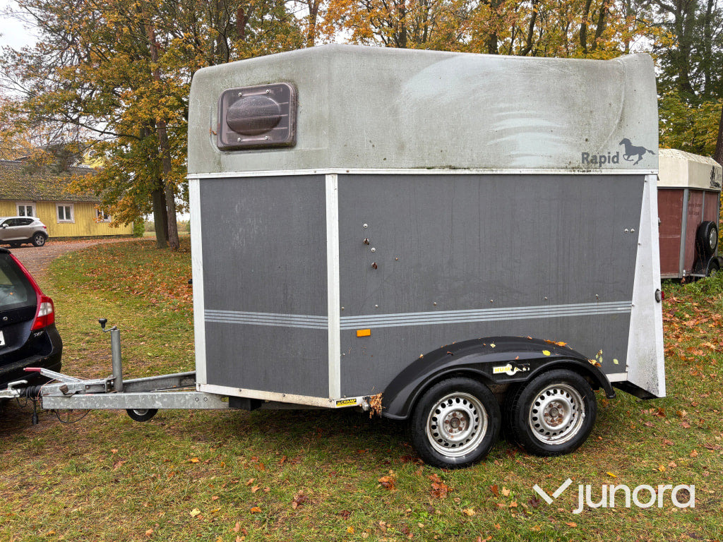 Hästtransport - Humbaur, Rapid - Horse trailer: picture 2 Hästtransport - Humbaur, Rapid - Horse trailer: picture 2