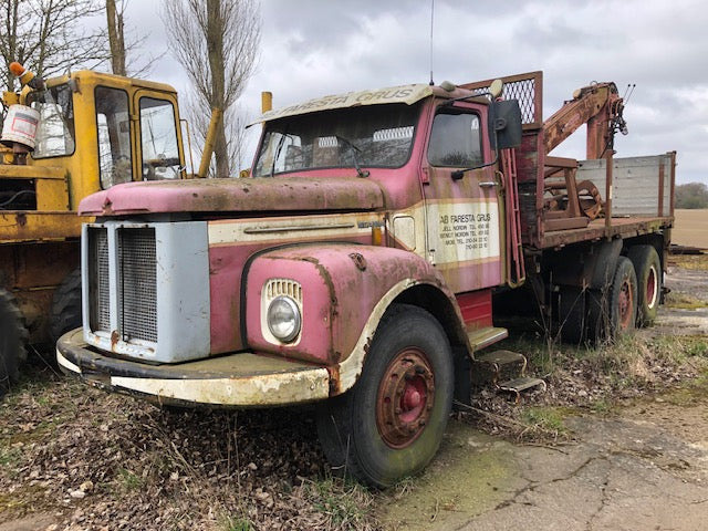 Scania LS 110 S 1971 - Crane truck: picture 2 Scania LS 110 S 1971 - Crane truck: picture 2