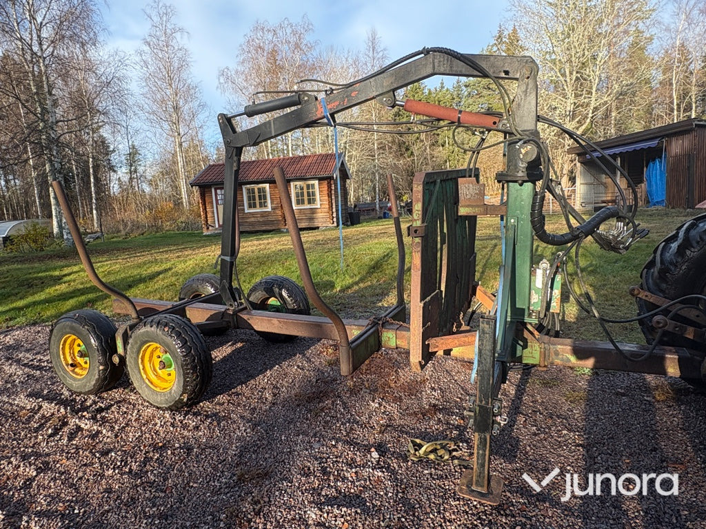 Skogsvagn - 5 * 2 meter - Forestry trailer: picture 1 Skogsvagn - 5 * 2 meter - Forestry trailer: picture 1