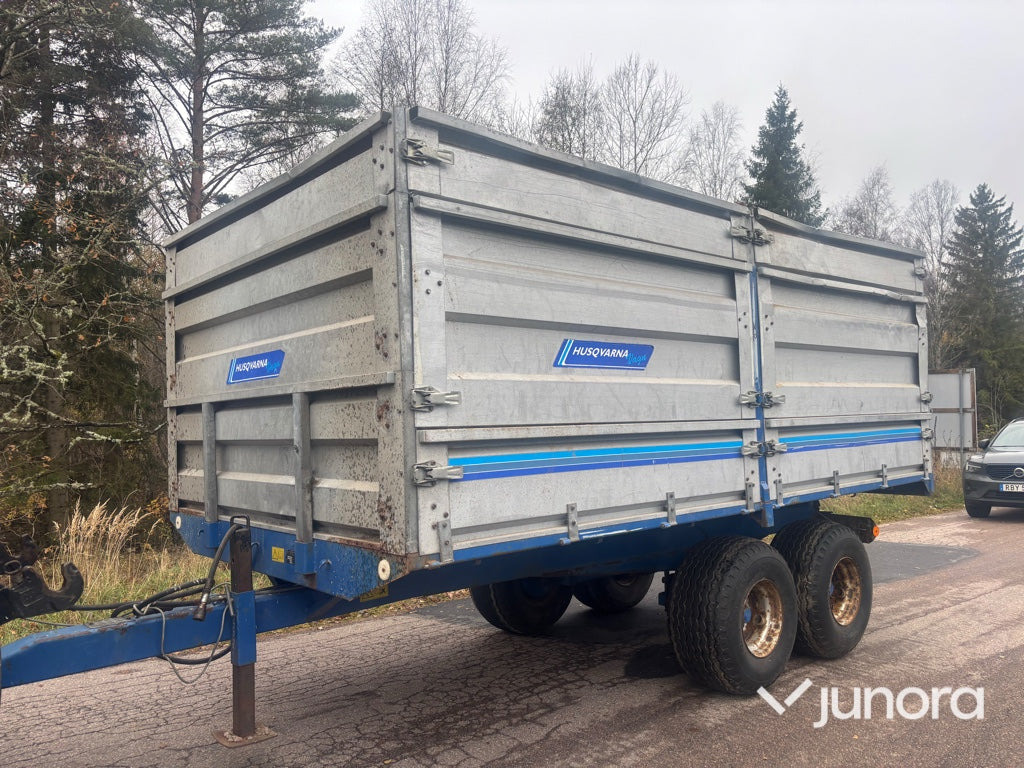 Spannmålsvagn - Husqvarna Vagn - Farm tipping trailer/ Dumper: picture 1 Spannmålsvagn - Husqvarna Vagn - Farm tipping trailer/ Dumper: picture 1