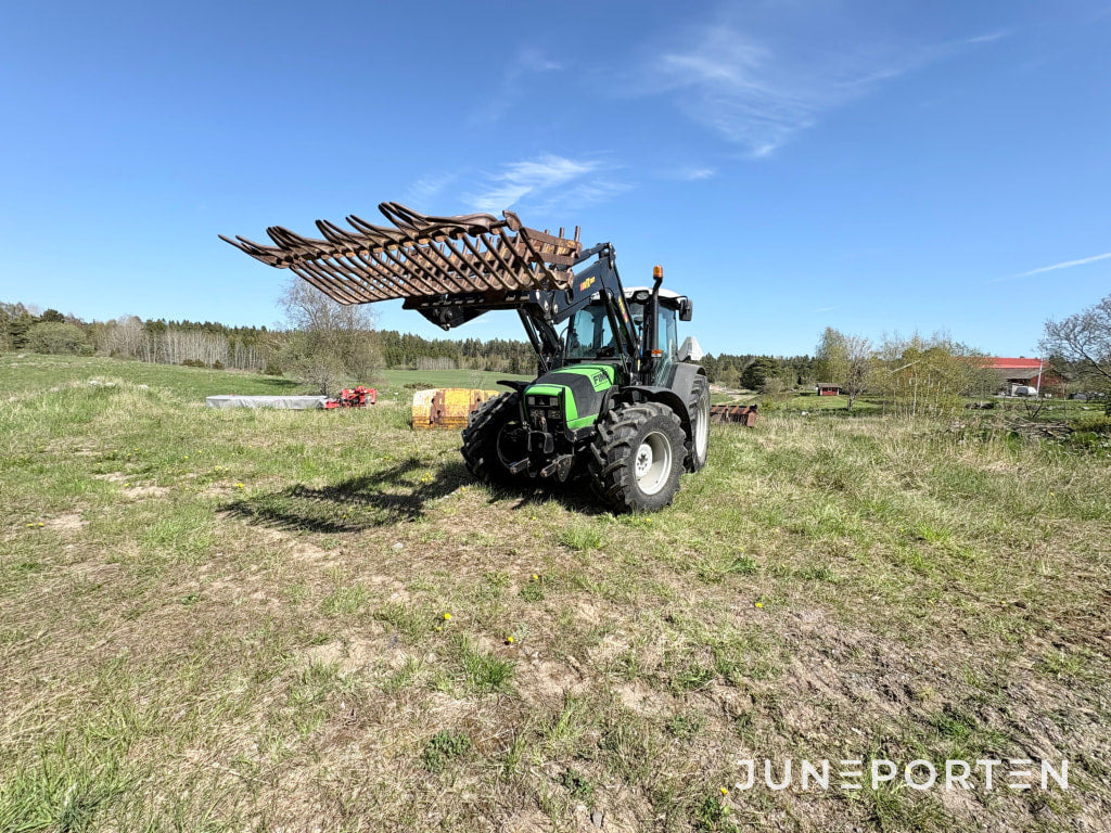 Traktor Deutz Fahr Agrofarm 430TTV med front lastare - Farm tractor: picture 4 Traktor Deutz Fahr Agrofarm 430TTV med front lastare - Farm tractor: picture 4