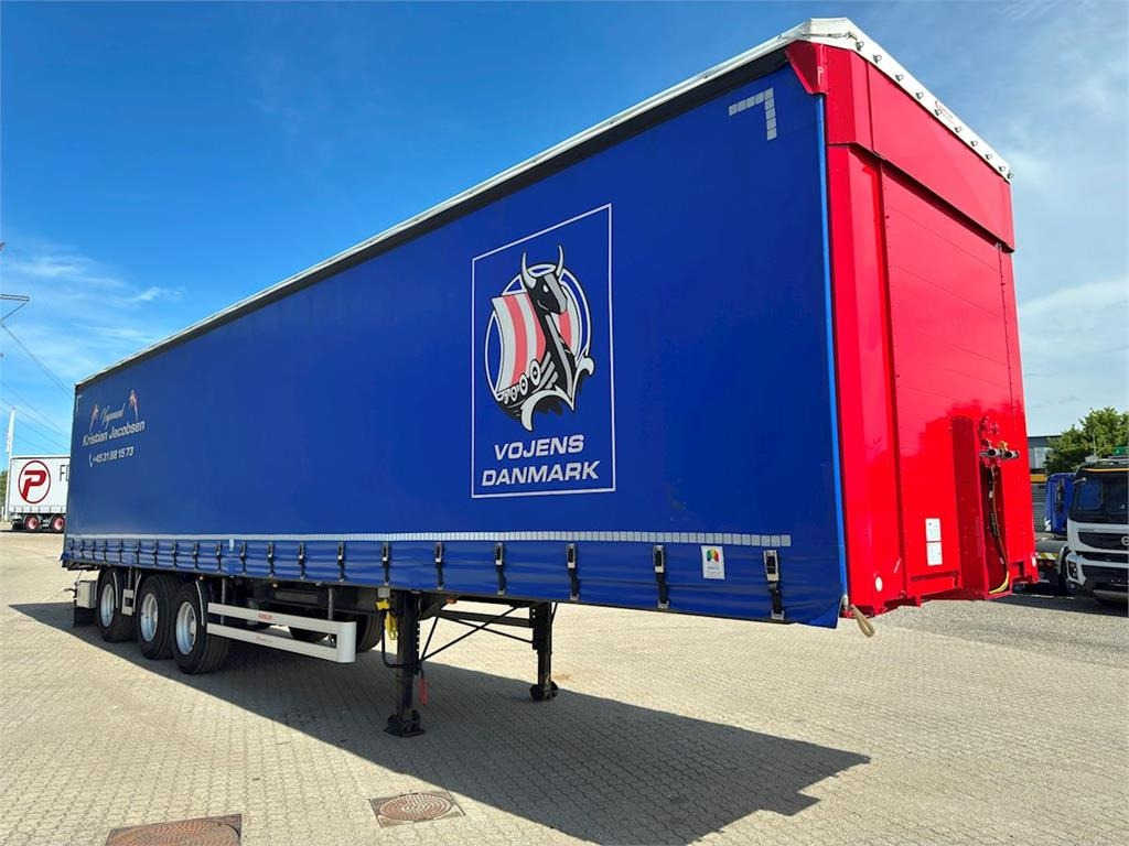 Hangler 3-aks gardintrailer hævetag + skydetag - Curtainsider semi-trailer: picture 2 Hangler 3-aks gardintrailer hævetag + skydetag - Curtainsider semi-trailer: picture 2