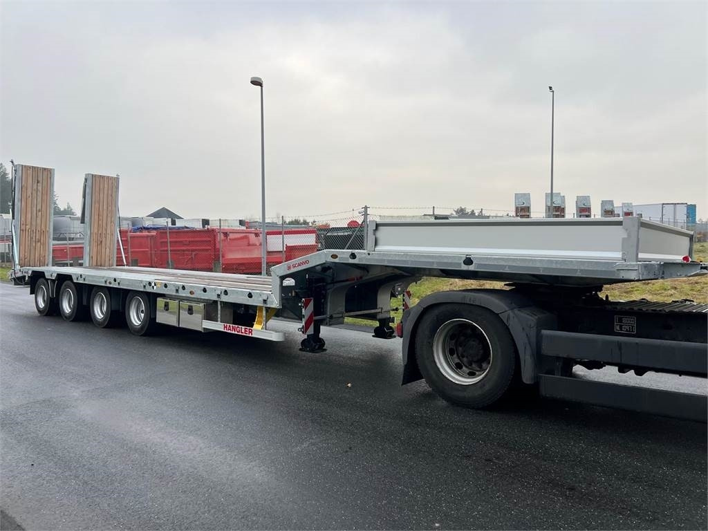 Low loader semi-trailer Hangler SVS-H 620 T 4 akslet galvaniseret: picture 10