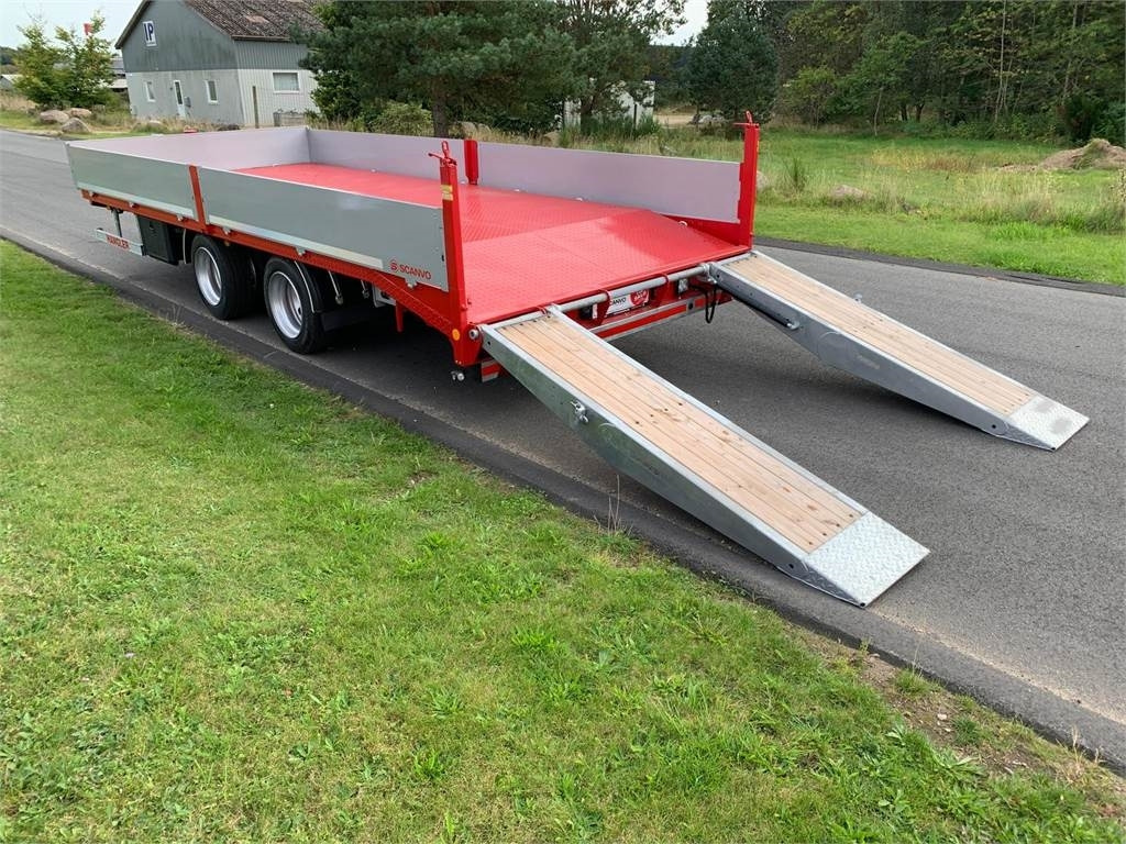 Hangler TPS-H 140 2 akslet kærre med ramper - Low loader trailer: picture 3 Hangler TPS-H 140 2 akslet kærre med ramper - Low loader trailer: picture 3
