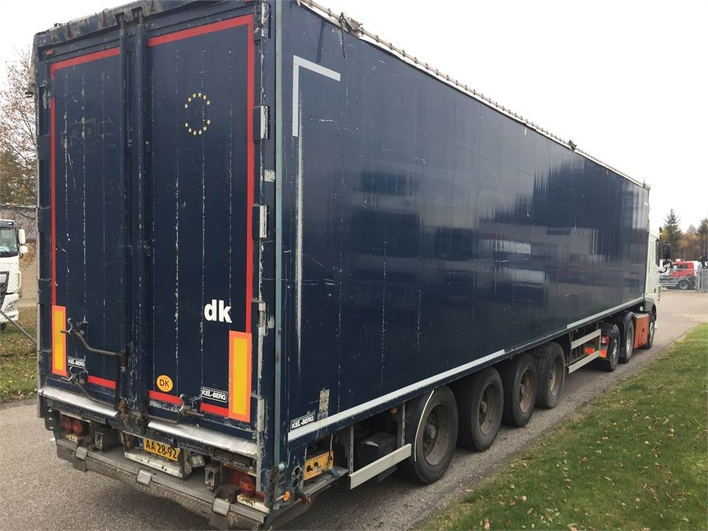 Kel-Berg 92m3 alu kasse + folde-slæde lift - Walking floor semi-trailer: picture 1 Kel-Berg 92m3 alu kasse + folde-slæde lift - Walking floor semi-trailer: picture 1