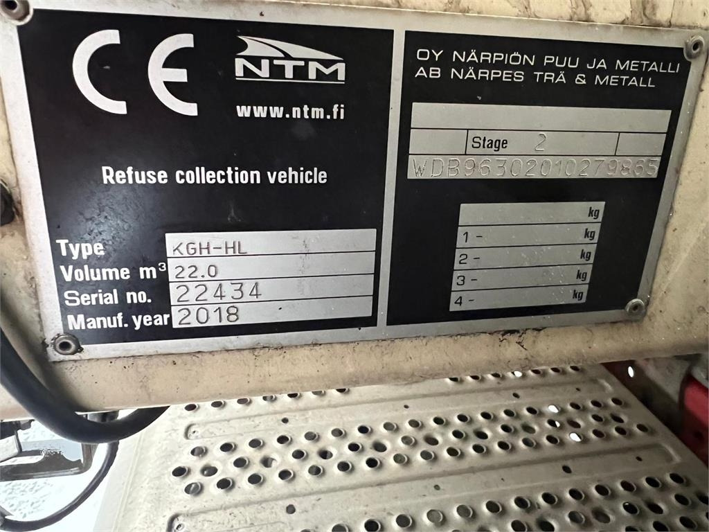 Mercedes-Benz Antos 2530 - NTM - Garbage truck: picture 1 Mercedes-Benz Antos 2530 - NTM - Garbage truck: picture 1