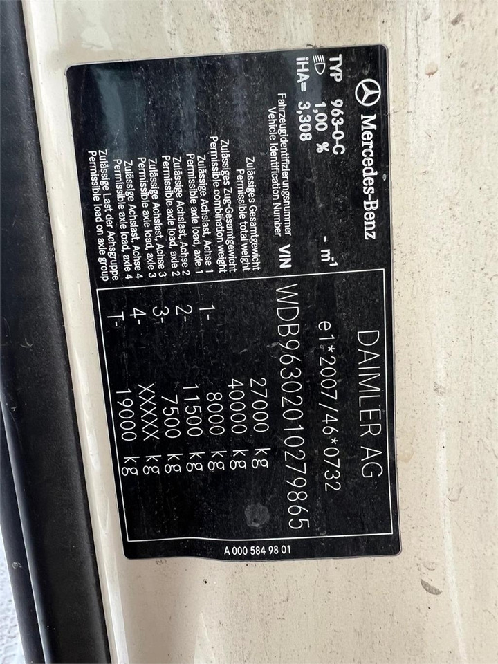 Mercedes-Benz Antos 2530 - NTM - Garbage truck: picture 2 Mercedes-Benz Antos 2530 - NTM - Garbage truck: picture 2