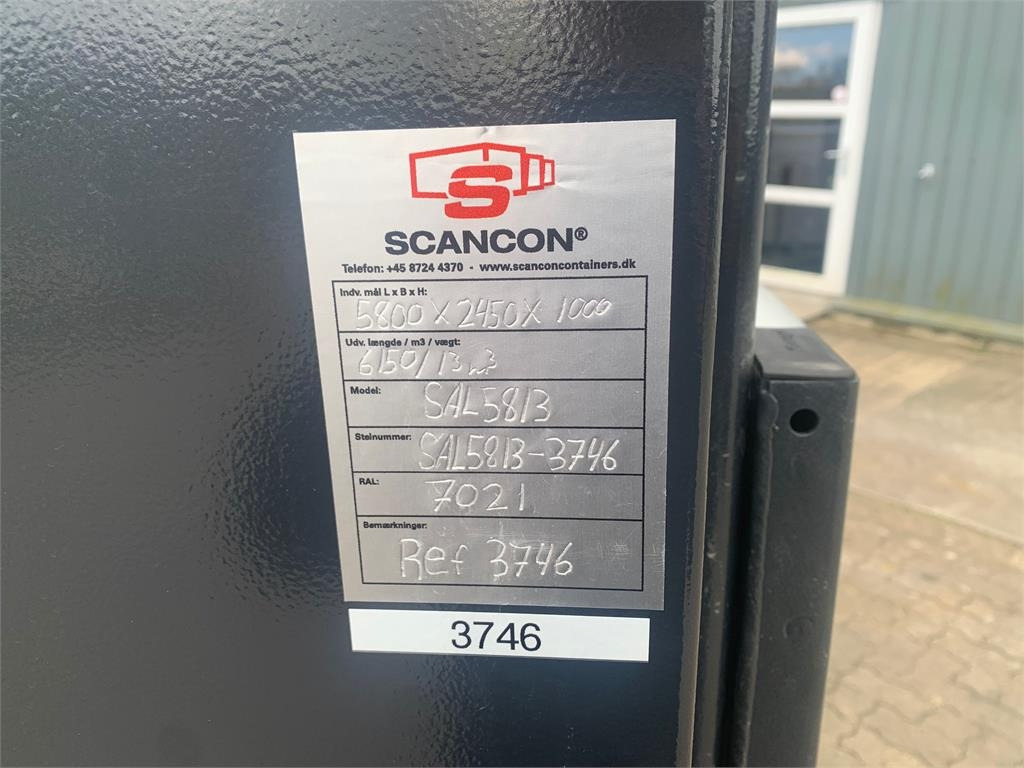 Flatbed body Scancon 5800 mm alu lad + aut. bagsmæk SAL5813: picture 19 Flatbed body Scancon 5800 mm alu lad + aut. bagsmæk SAL5813: picture 19