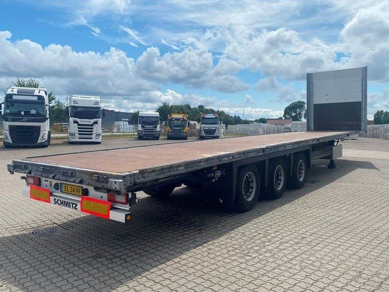 Schmitz 3-aks Mega trailer - Dropside/ Flatbed semi-trailer: picture 5 Schmitz 3-aks Mega trailer - Dropside/ Flatbed semi-trailer: picture 5