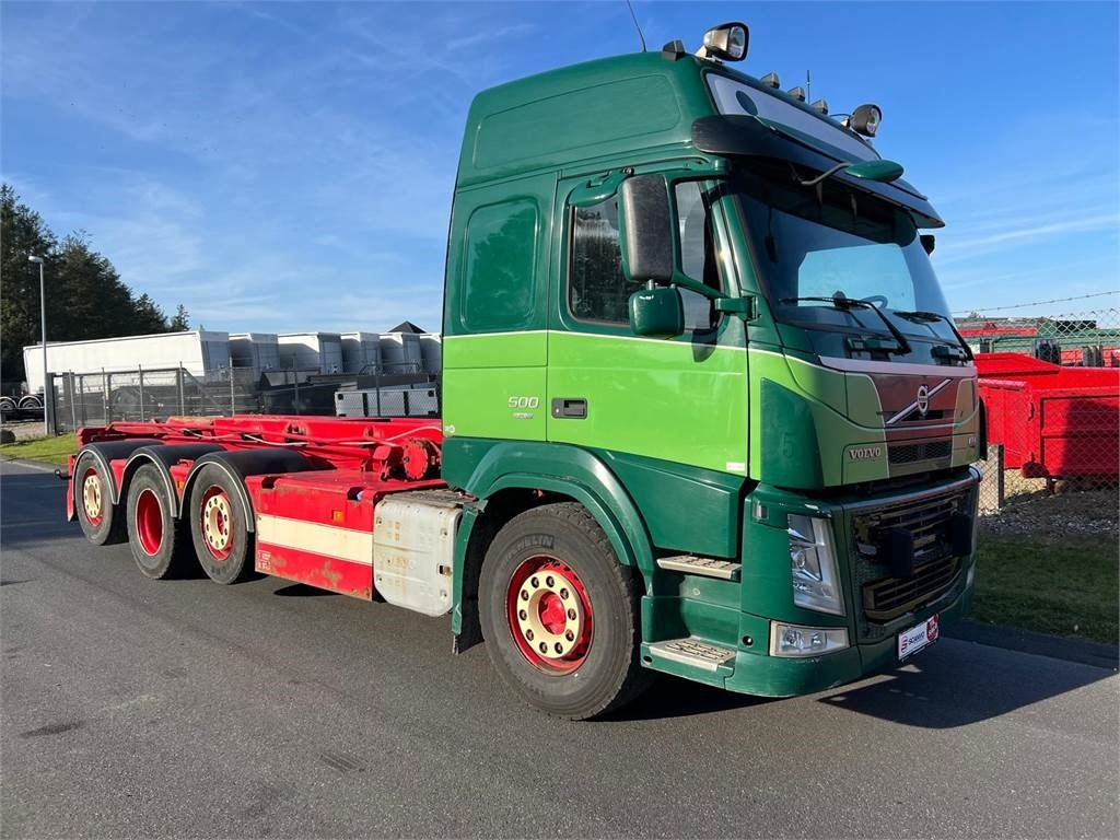 Volvo FM500 8x2*6 rigid pusher-tag tridem - Skip loader truck: picture 2 Volvo FM500 8x2*6 rigid pusher-tag tridem - Skip loader truck: picture 2