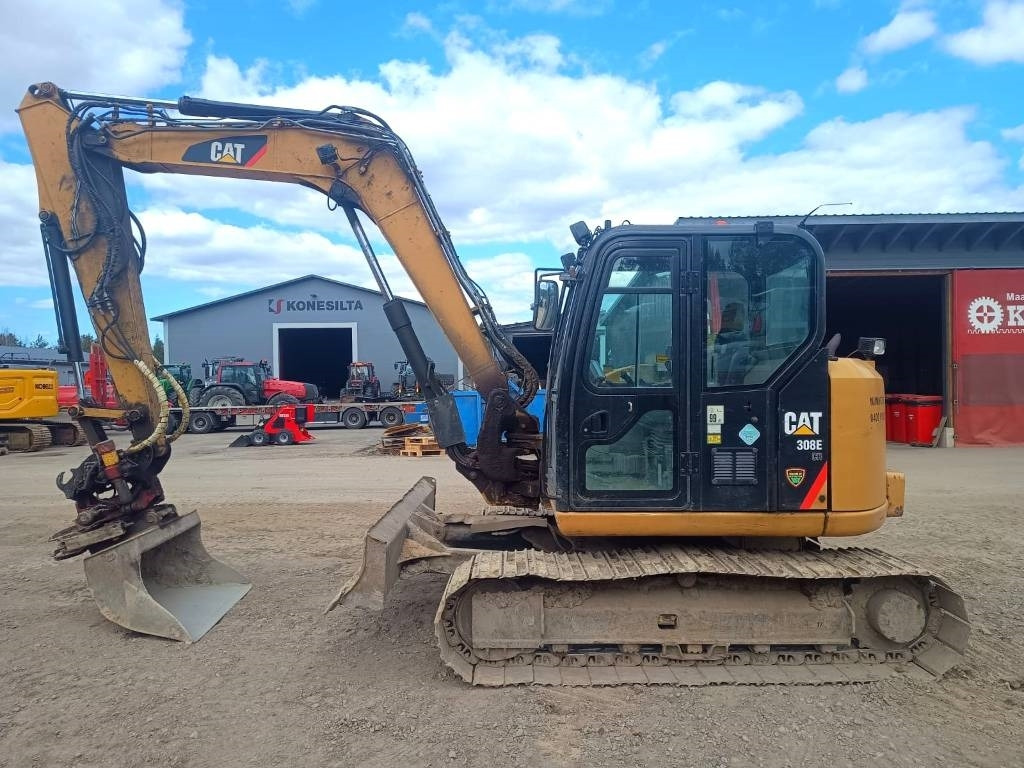 CAT 308E PYÖRITTÄJÄLLÄ - Mini excavator: picture 1 CAT 308E PYÖRITTÄJÄLLÄ - Mini excavator: picture 1