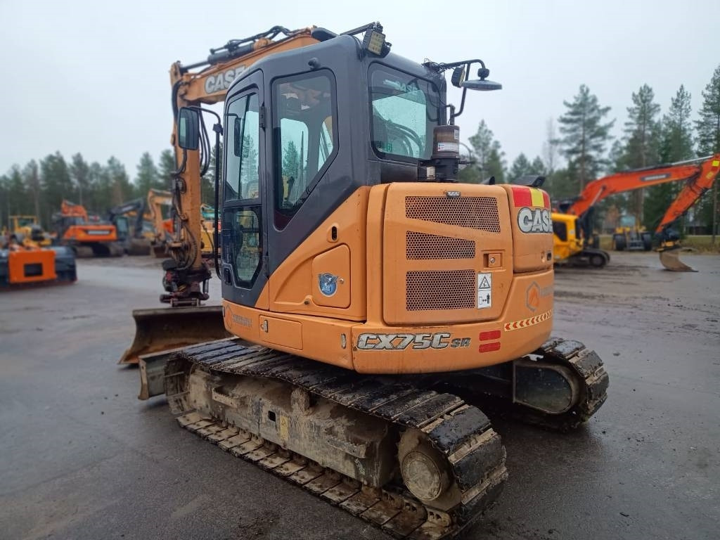 Case CX75CSR PYÖRITTÄJÄLLÄ  - Mini excavator: picture 2 Case CX75CSR PYÖRITTÄJÄLLÄ  - Mini excavator: picture 2