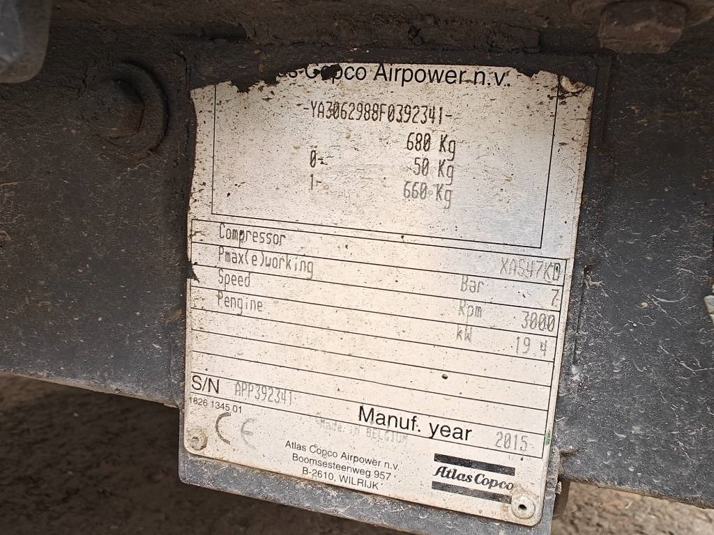 Atlas Copco XAS 47 - Construction machinery: picture 5 Atlas Copco XAS 47 - Construction machinery: picture 5