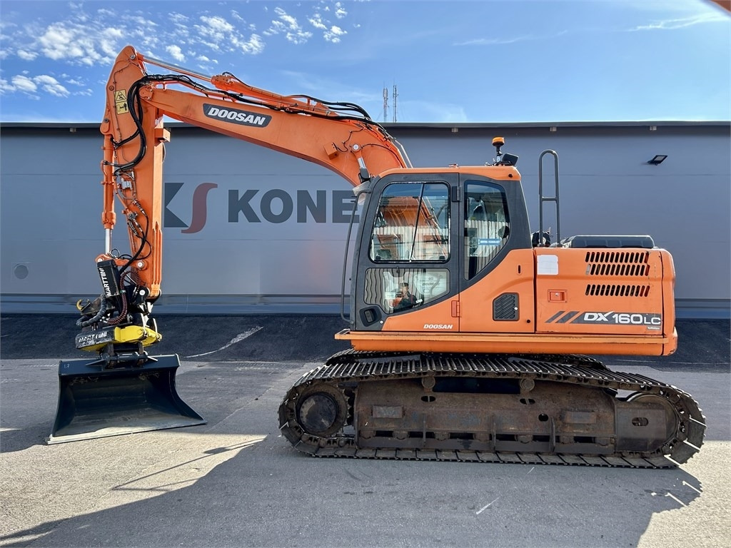 Doosan DX160LC-3 KALLISTAJA+PYÖRITTÄJÄ - Crawler excavator: picture 1 Doosan DX160LC-3 KALLISTAJA+PYÖRITTÄJÄ - Crawler excavator: picture 1
