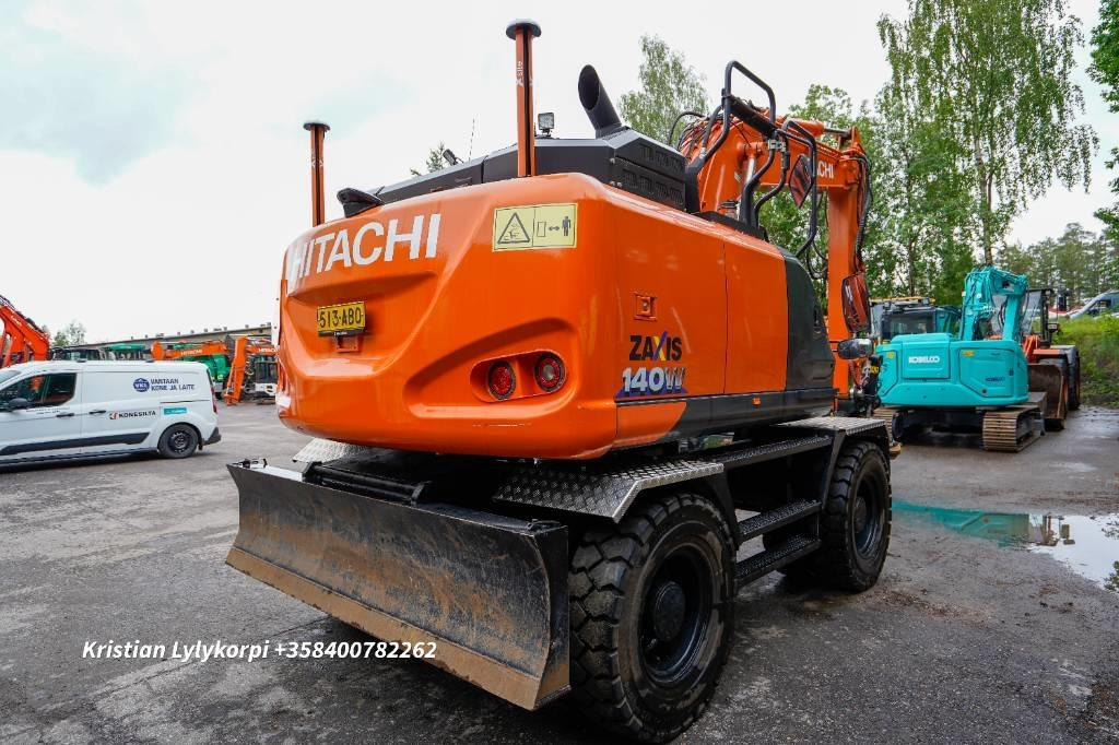 Hitachi ZX140W-6 3D PYÖRÄOHJAUS KAHVOISTA - Crawler excavator: picture 5 Hitachi ZX140W-6 3D PYÖRÄOHJAUS KAHVOISTA - Crawler excavator: picture 5