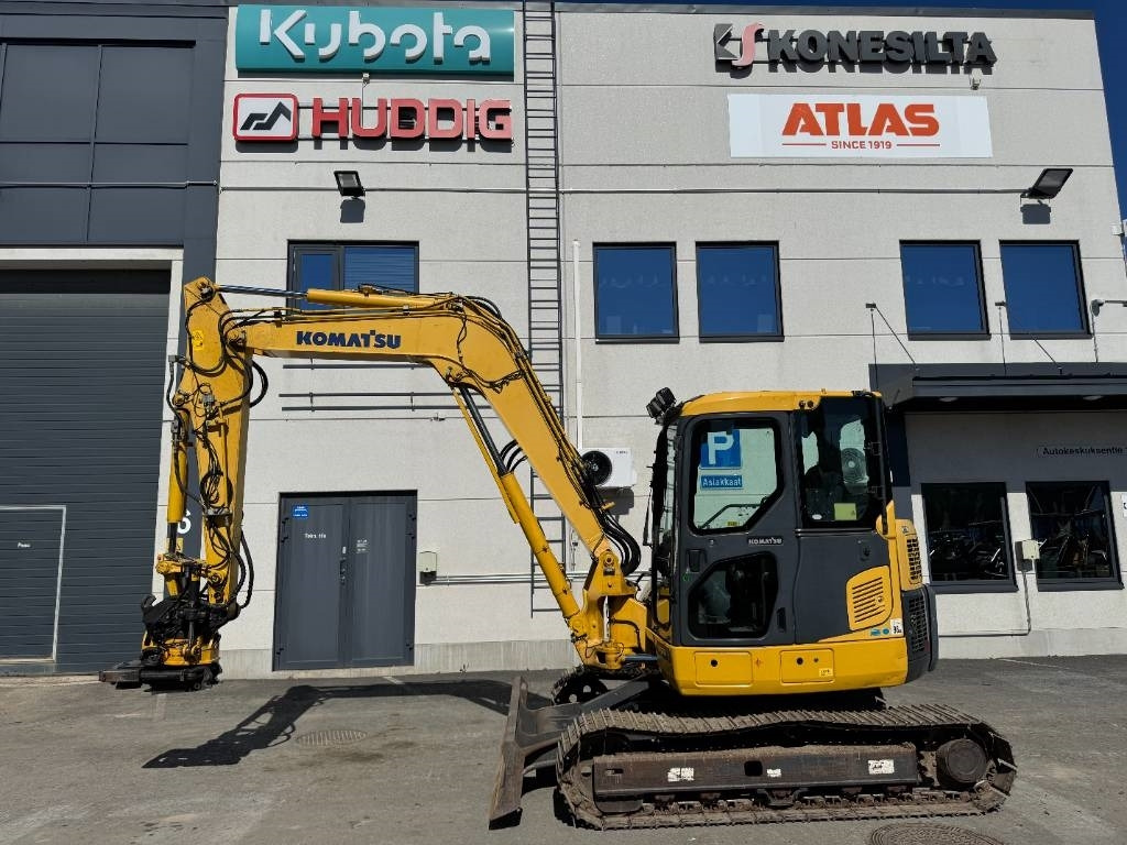 Komatsu PC88MR-8 PYÖRITTÄJÄLLÄ - Mini excavator: picture 1 Komatsu PC88MR-8 PYÖRITTÄJÄLLÄ - Mini excavator: picture 1