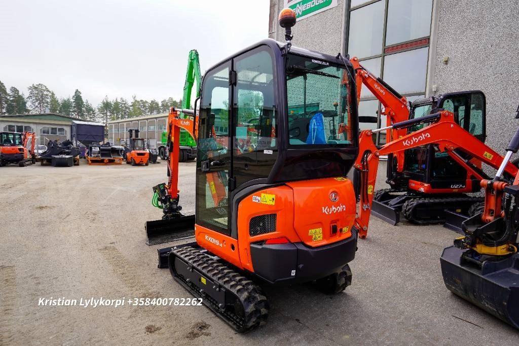 Kubota KX019-4 PYÖRITTÄJÄLLÄ - Mini excavator: picture 2 Kubota KX019-4 PYÖRITTÄJÄLLÄ - Mini excavator: picture 2