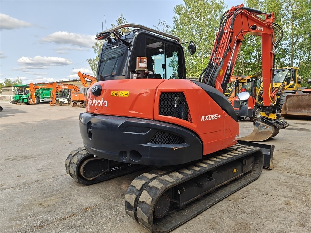 Kubota KX085-5 ENGCON, VASARA, KAUHAT - Mini excavator: picture 5 Kubota KX085-5 ENGCON, VASARA, KAUHAT - Mini excavator: picture 5