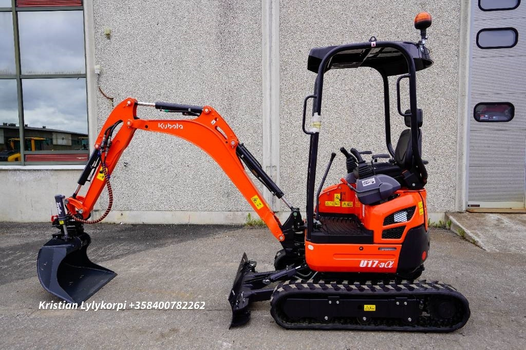 Kubota U17-3a - Mini excavator: picture 1 Kubota U17-3a - Mini excavator: picture 1