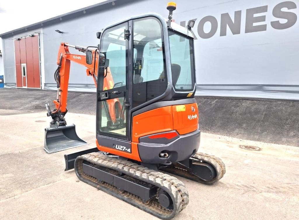 Kubota U27-4 KALLISTAJALLA, HUOLLETTU - Mini excavator: picture 2 Kubota U27-4 KALLISTAJALLA, HUOLLETTU - Mini excavator: picture 2