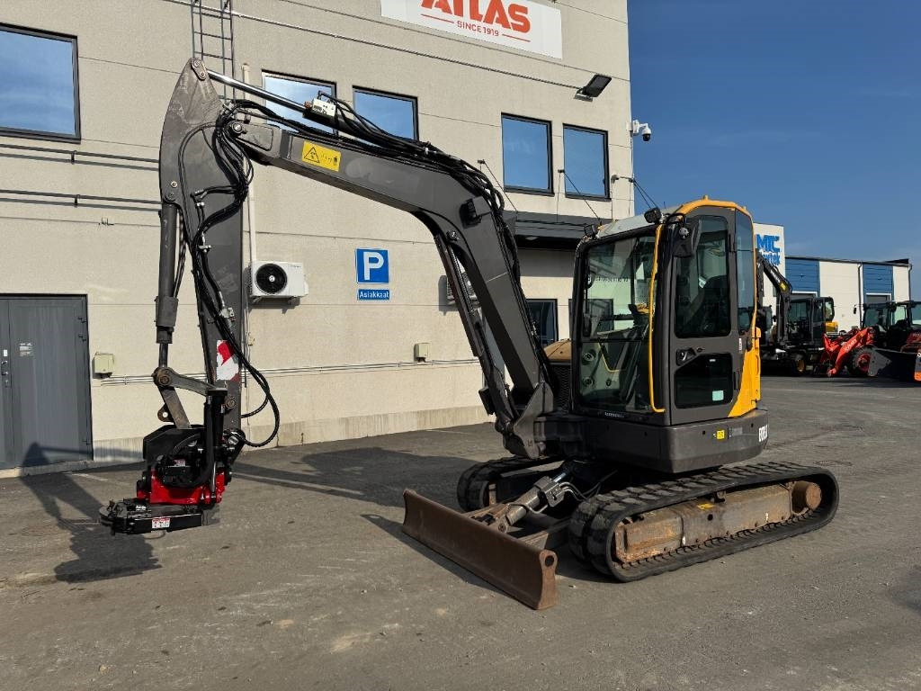 Volvo ECR58D PYÖRITTÄJÄLLÄ - Mini excavator: picture 2 Volvo ECR58D PYÖRITTÄJÄLLÄ - Mini excavator: picture 2