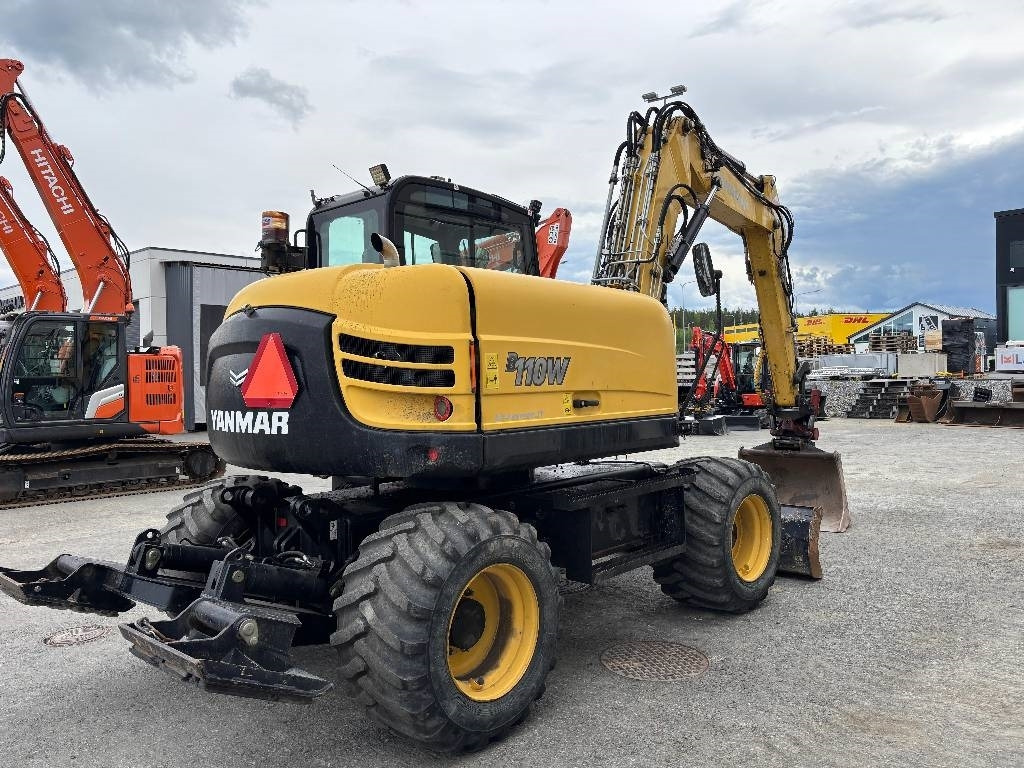 Yanmar B 110 W - Wheel excavator: picture 4 Yanmar B 110 W - Wheel excavator: picture 4