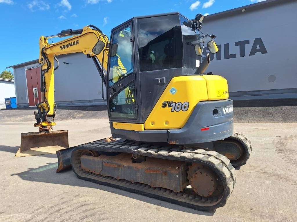 Yanmar SV100-2A PYÖRITTÄJÄLLÄ - Mini excavator: picture 2 Yanmar SV100-2A PYÖRITTÄJÄLLÄ - Mini excavator: picture 2