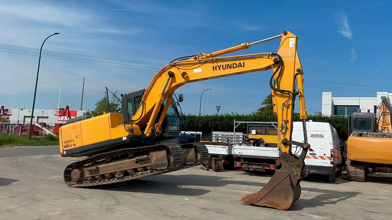 Hyundai 160LC-7A. Klima. - Crawler excavator: picture 4 Hyundai 160LC-7A. Klima. - Crawler excavator: picture 4