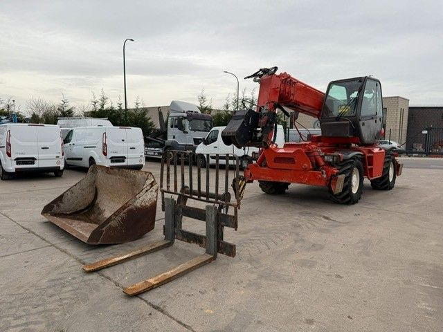 Telescopic handler Manitou 1850. Roto. 4x4x4. Winch remote.: picture 9