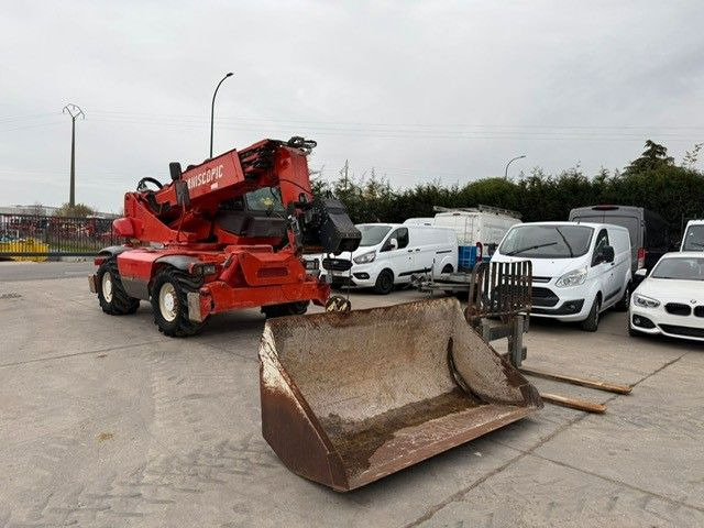 Telescopic handler Manitou 1850. Roto. 4x4x4. Winch remote.: picture 16